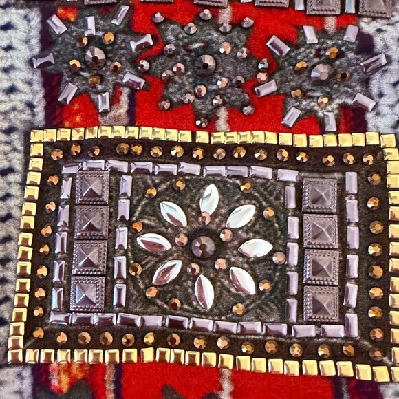 Camilla Dance Of The Dao Embellished Silk Racerback Mini Dress Boho Size 1 XS/S - Picture 9 of 15